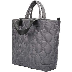 Women waterproof Leather Shoulder Bag Handbag Grey